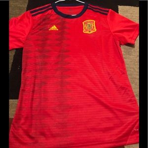 Women’s Adidas Spain soccer jersey